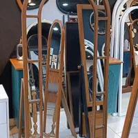 آینه قدی چوبی پنجره ای