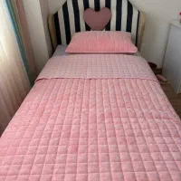 تخت کودک 90*200 به همراه تشک خوشخواب|تخت و سرویس خواب|تهران, سردارجنگل|دیوار