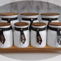 پاسماوری ۸پارچه بلور و چوب