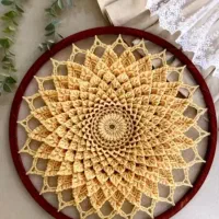 ماندالا بافی/دیوارکوب|صنایع دستی و سایر لوازم تزئینی|مشهد, الهیه|دیوار