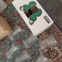 ظروف پذیرایی شکلات خوری استکان کمرباریک ترازو|ظروف سرو و پذیرایی|تهران, جنت‌آباد شمالی|دیوار