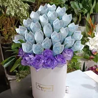 باکس گل روبان‌داروپول|گل و گیاه طبیعی|محمدشهر, محمدشهر|دیوار