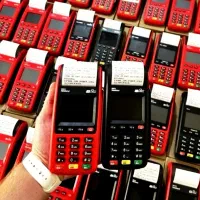 دستگاه کارتخوان سیار4Gوکشلس با چک(نمایندگی مهروماه