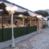 باغ و باغچه سالن اجتماعات  عمارت