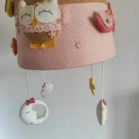 آباژور و چراغ سقفی مخصوص اتاق کودک و نوجوان|چراغ خواب و آباژور|لاهیجان, کوه بیجار|دیوار