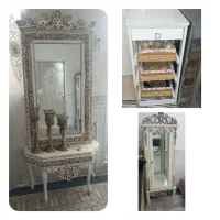 اینه شمعدان. بوفه.جاسیب زمینی و پیاز