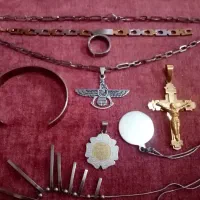 زنجیر، دستبند، گردنبند، یشم، مهره آماتیس وچشم ببر