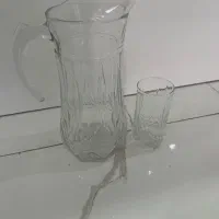 پارچ و لیوان لومینارک فرانسه