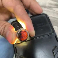 انگشتر عقیق یمنی خونی چهل و نه خونه استاد ضابطی