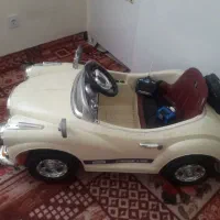 ماشین شارژی و تخت کودک و حلقه لاغری|اسباب و اثاث بچه|شیروان (لرستان), |دیوار