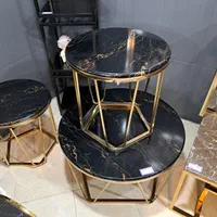 جلو مبلی عسلی جلومبلی سنگی وکیوم میز ۳تیکه