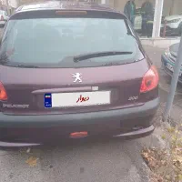 پژو۲۰۶، مدل۹۰، شاسی سالم، نقد واقساط|خودرو سواری و وانت|تهران, سردارجنگل|دیوار