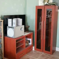 میز تلویزیون و دو کمد ام‌دی‌اف