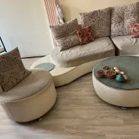 مبل ۷ نفره راحتی|مبلمان خانگی و میز عسلی|تهران, کاج|دیوار
