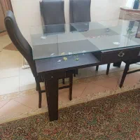 میز ناهار خوری با صندلی|میز و صندلی غذاخوری|کرمان, |دیوار