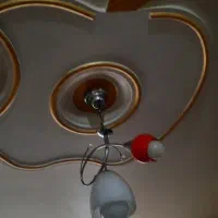 لوستردوشاخ|لوستر و چراغ آویز|تبریز, |دیوار