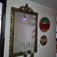 آینه شمعدون کنسول برنجی