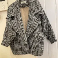 پالتو پشمی کت جین|لباس|تبریز, |دیوار