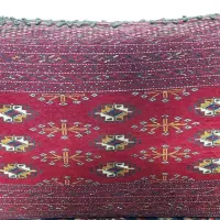 پشتی دست باف ترکمن قدیمی بزرگ