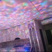 رقص نور دیسکویی۶وات|ریسه و چراغ تزئینی|خوی, |دیوار