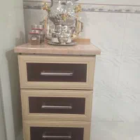میز کشو دار زیر سماوری