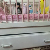 تخت کودک کنار مادر نونو|تخت و صندلی بچه|تبریز, |دیوار