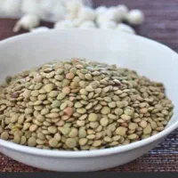 عدس پاک شده