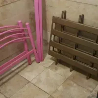 ۳عددتخت فلزی یکنفره با کفی|تخت و سرویس خواب|تهران, ونک|دیوار