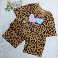 ست دخترانه تیشرت و شلوارک بچگانه