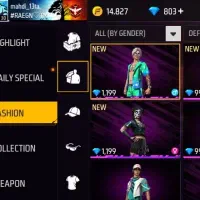 جم فری فایر پایین 3 دقیقه