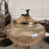 پا سماوری/جا شمعی/شکلات خوری