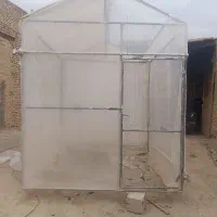 قفس چوبی و گلخانه کوچیک|لوازم جانبی حیوانات|نجفآباد, حومه نجف آباد|دیوار