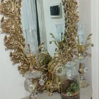 آینه و شمعدان