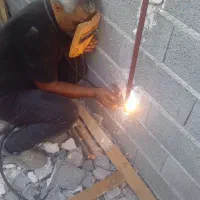 اجرای کار لوله کشی گاز واتشنشانی روکاروتوکار