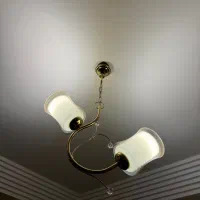 ۲عدد لوستر دو شاخه