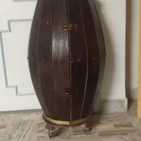 بشکه بار چوبی کمیاب|مبلمان خانگی و میز عسلی|کاشان, گبرها|دیوار