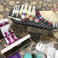 وسایل کاشت ناخن کامل کامل|آرایشی، بهداشتی، درمانی|ایلام, |دیوار