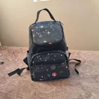 کوله‌پشتی  برزنتی  دبستان وپیش دبستانی داخل فوم|کیف، کفش، کمربند|نیشابور, شهرک جانبازان|دیوار
