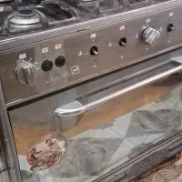 گاز 5شعله طرح فر کاملا سالم