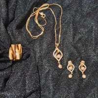 نیم ست و انگشتر