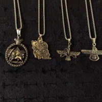 گوشواره گردنبند مردانه پیرسینگ پرسینگ