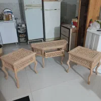 میز آرایش و کنسول وگلمیز تمام چوب