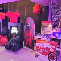 خدمات تولد آبشارشکلات و پاپ کرن