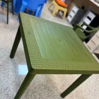 میز همه‌کاره پایه ثابت پلاستیکی/تحویل کارخانه