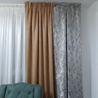 دکورپرده نو نو استفاده نشده|پرده، رانر، رومیزی|هشتگرد, شهرک بعثت|دیوار