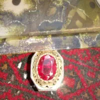 ۲انگشتر نقره یاقوت سرخ برمه عقیق یمن کهنه وقدیمی|جواهرات|تهران, شمیران‌نو|دیوار