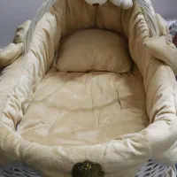 کریر حصیری نوزاد|تخت و صندلی بچه|مینودشت, |دیوار