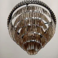 لوستر کریستالی نو|لوستر و چراغ آویز|پردیس, فاز ۸|دیوار