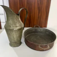 ظروف مسی|کلکسیون اشیاء عتیقه|گرگان, |دیوار