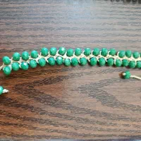 دستبند مهره سبز قیمت 300تومان